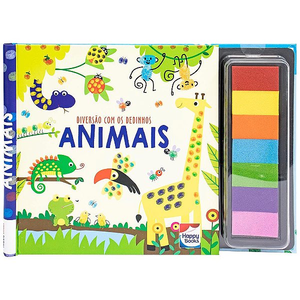 Livro Diversão com os Dedinhos: Animais