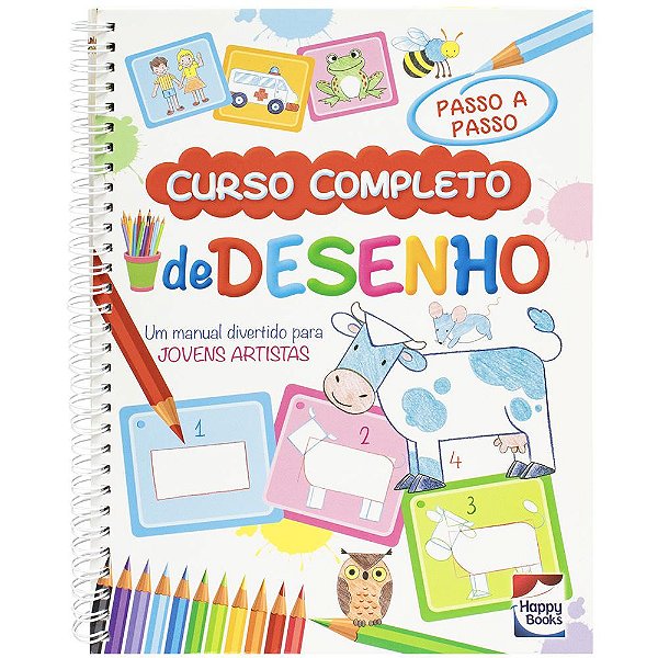 Livro Meu curso completo de desenho