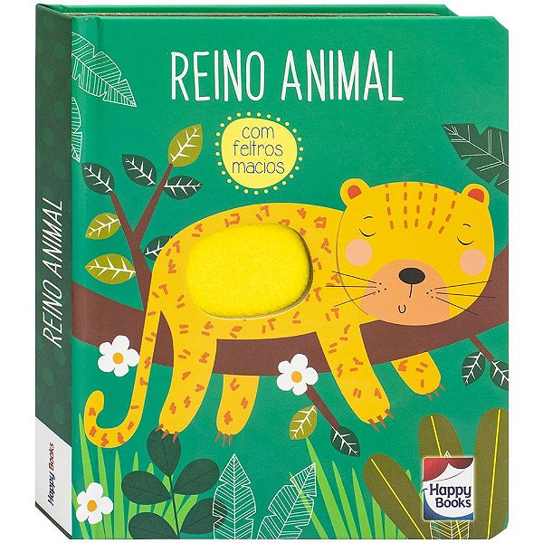 Livro Feltros Macios: Reino Animal