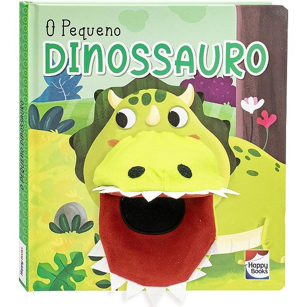 Livro Aventuras com Fantoches: O Pequeno Dinossauro