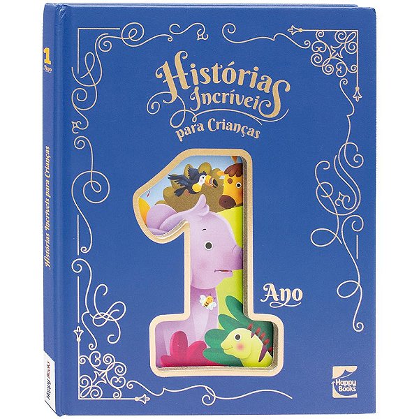 Livro Histórias incríveis para crianças - 1 ano