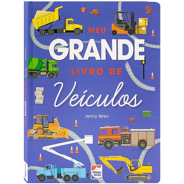 Livro Meu grande livro de veículos