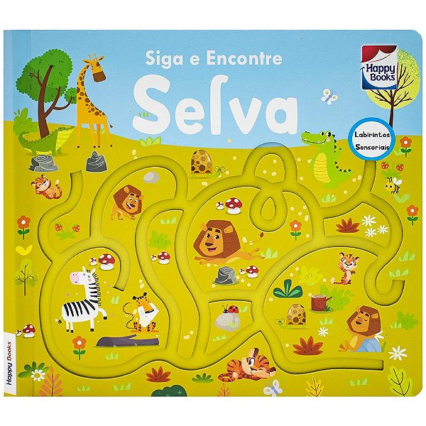 Livro Siga e Encontre: Selva