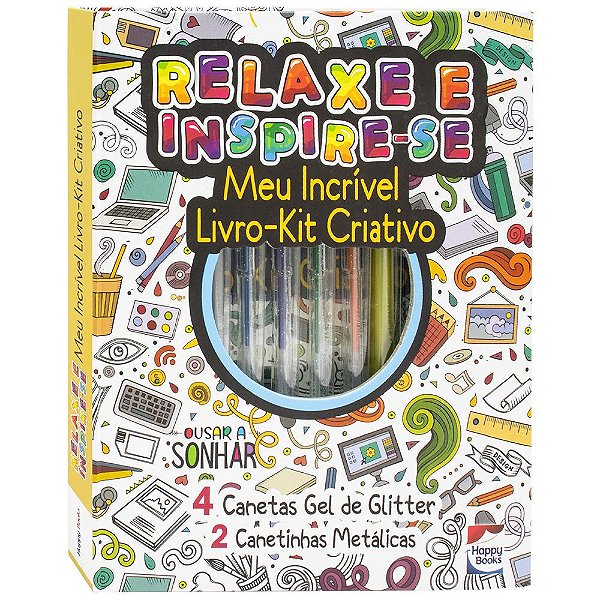 Livro Meu Incrível Livro-Kit Criativo: Relaxe e Inspire-s...