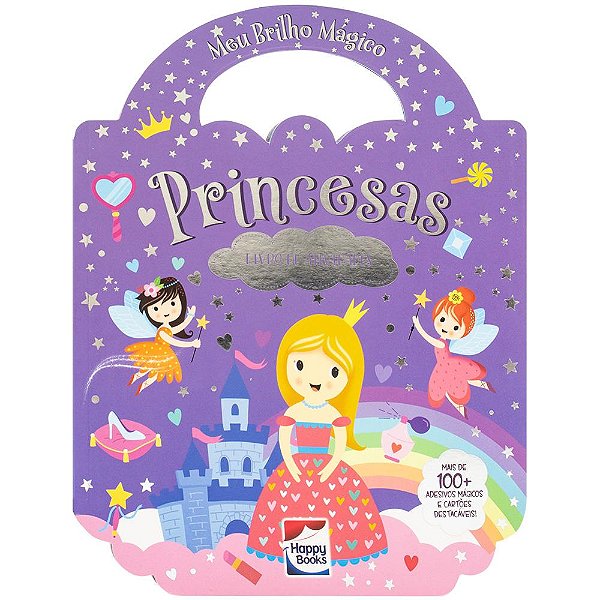 Livro Meu brilho mágico! Livro de atividades - Princesas