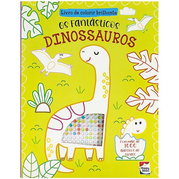 Livro Livro de colorir brilhante - Dinossauros
