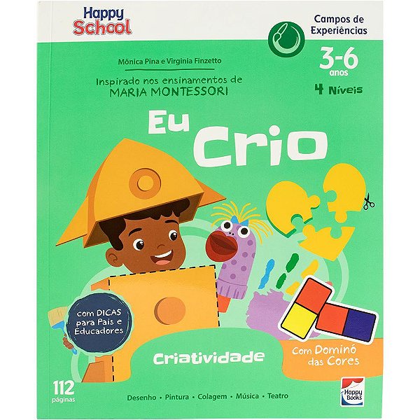 Livro HS Campos de Experiências: Criatividade - Eu crio