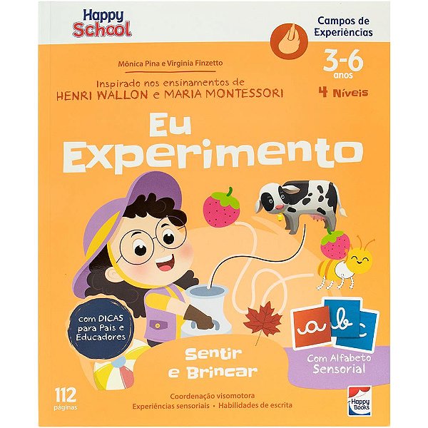 Livro HS Campos de Experiências: Sentir e Brincar - Eu Ex...