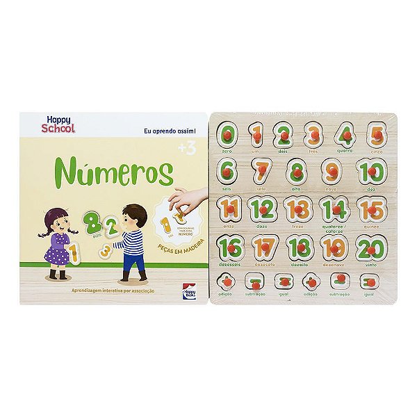 Livro Happy School Eu Aprendo assim! Números