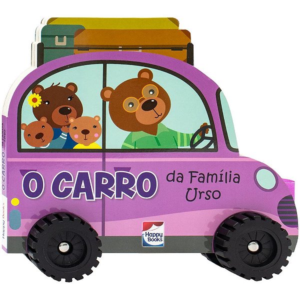 Livro Aventura Sobre Rodas: Carro da Família Urso, O