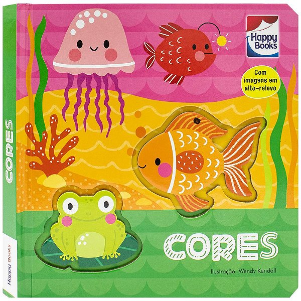 Livro Sinta e Aprenda: Cores