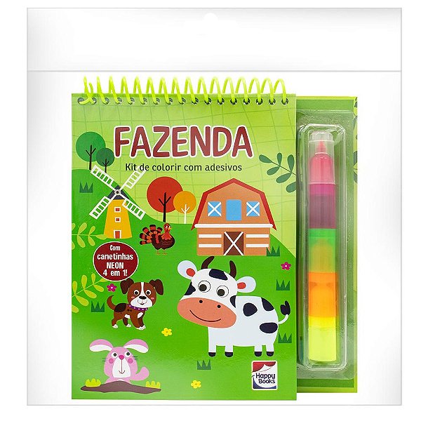 Livro Livrinho 4 em 1: Fazenda