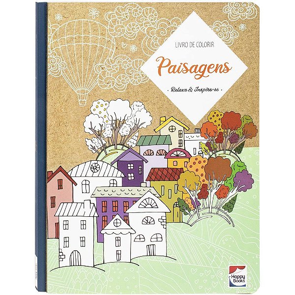 Livro Relaxe & Inspire-se! Paisagens