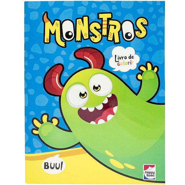 Livro Mundo da Fantasia: Monstros Para Colorir