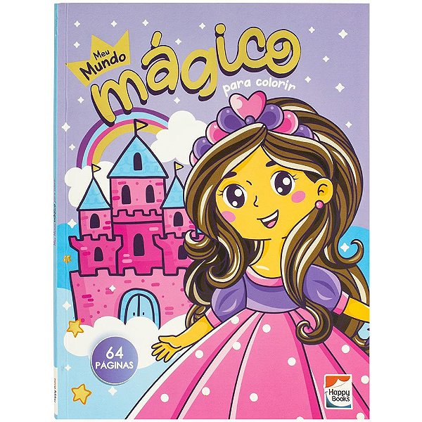 Livro Viva as Cores! Livro de Colorir: Meu Mundo Mágico P...