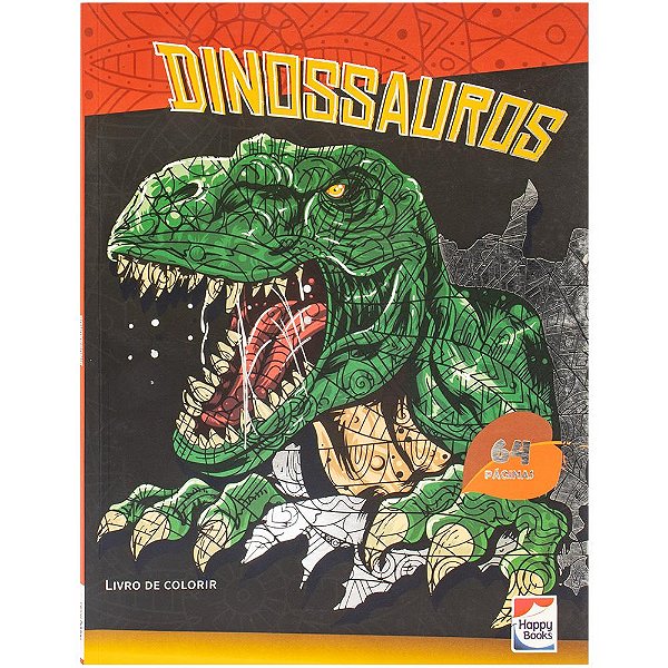 Livro Mandalas Mágicas: Dinossauros
