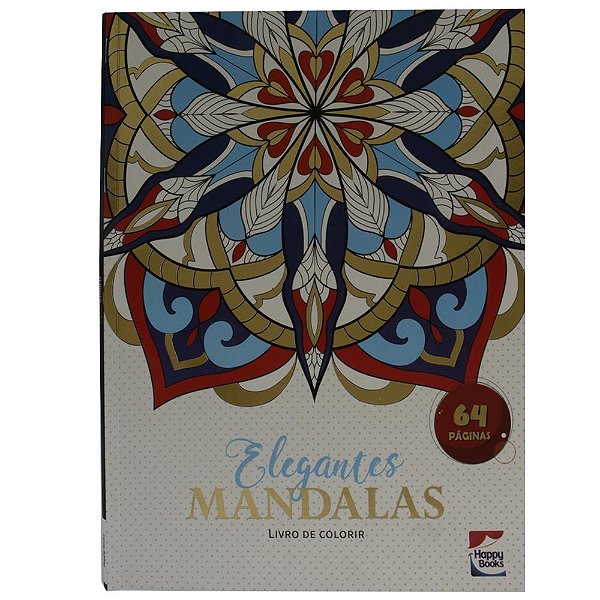 Livro Mandalas Mágicas: Elegantes Mandalas