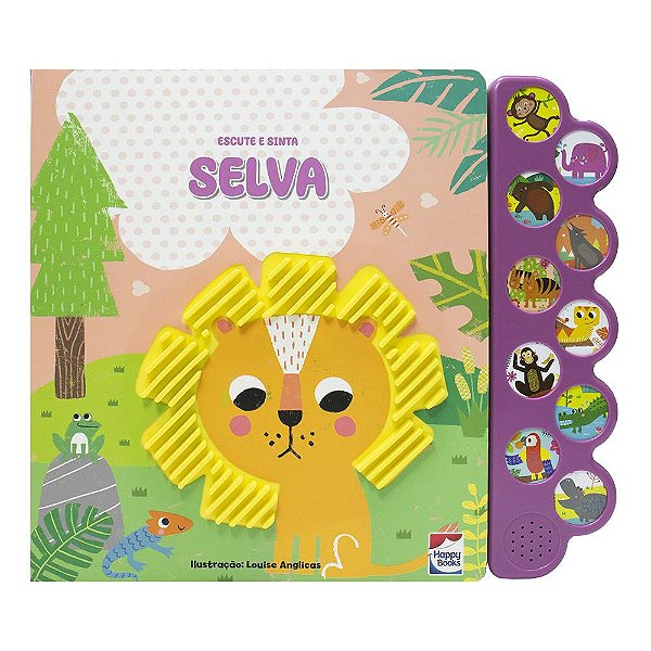 Livro Escute e Sinta: Selva