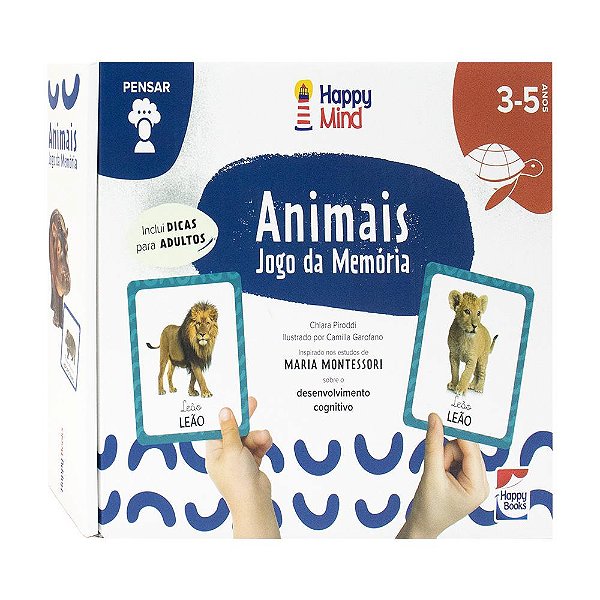 Livro Happy Mind Meu Primeiro BOX de ATIVIDADES: Animais (MEMO)