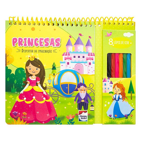 Livro Despertar da Imaginação: Princesas