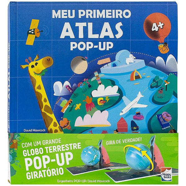 Livro Meu Primeiro Atlas POP-UP