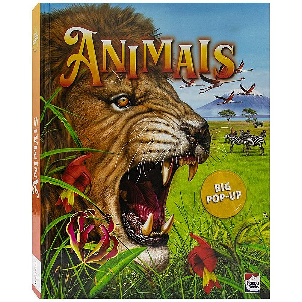 Livro Big Pop-Up: Animais