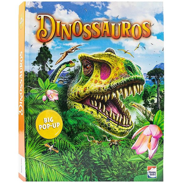 Livro Big Pop-Up: Dinossauros