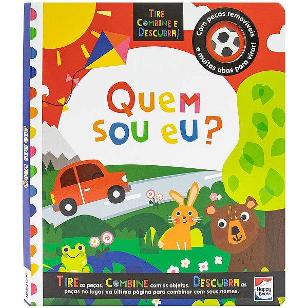 Livro Tire, Combine e Descubra! Quem sou eu?