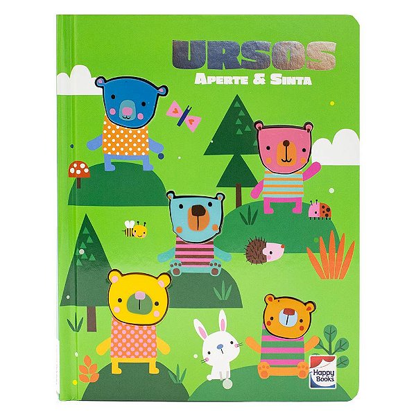 Livro Aperte & Sinta: Ursos
