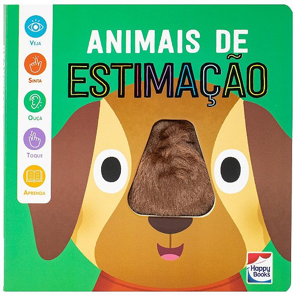 Livro Meu Livro Sensorial: Animais de Estimação