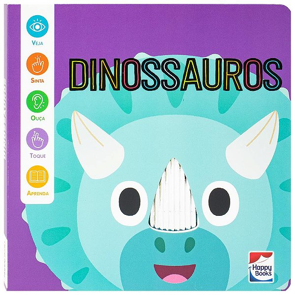 Livro Meu Livro Sensorial: Dinossauros
