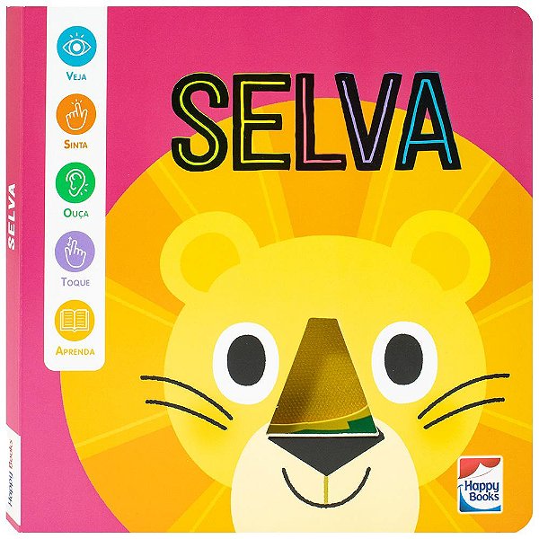 Livro Meu Livro Sensorial: Selva