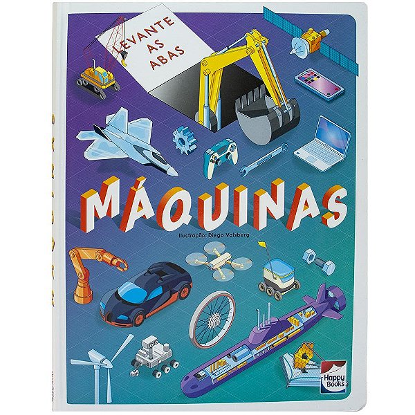 Livro Levante & Descubra: Máquinas