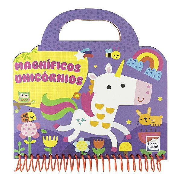 Livro Atividades Divertidas: Magníficos Unicórnios