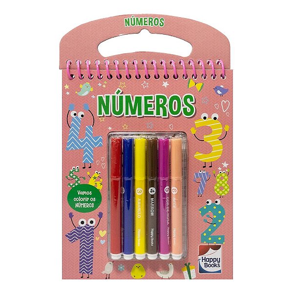 Livro Colorindo por Números: Números