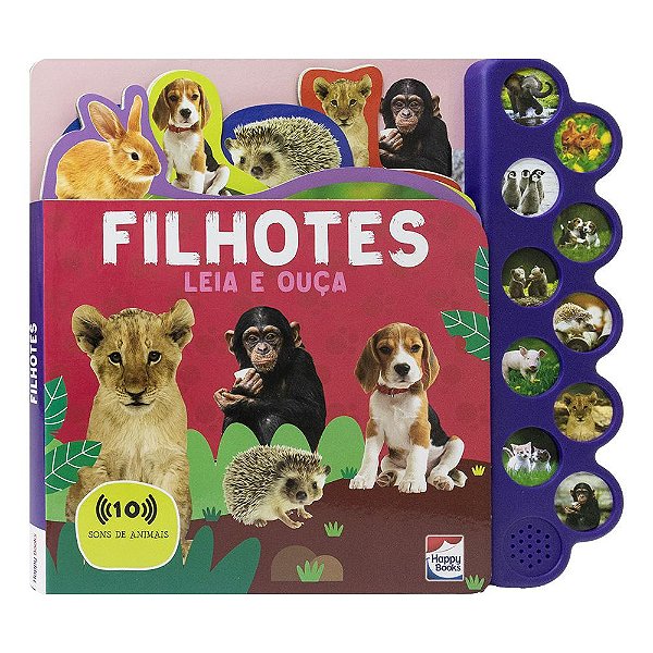 Livro Descobertas Sonoras: Filhotes