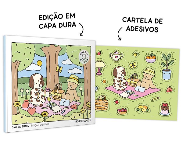 Livro Bobbie Goods - Dias Quentes - Capa Dura