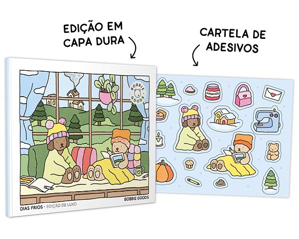 Livro Bobbie Goods - Dias Frios - Capa Dura