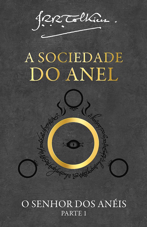 Livro A Sociedade Do Anel - (O Senhor Dos Anéis) - Livro 01