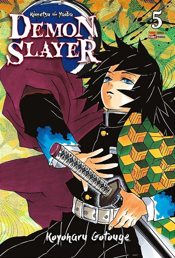 Livro Demon Slayer - Kimetsu No Yaiba Vol. 5