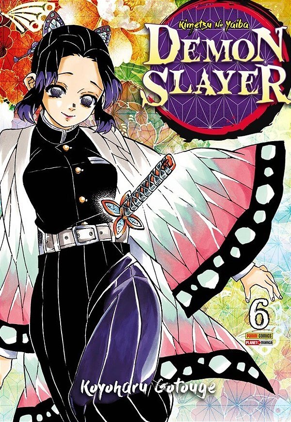 Livro Demon slayer - kimetsu no yaiba vol. 6