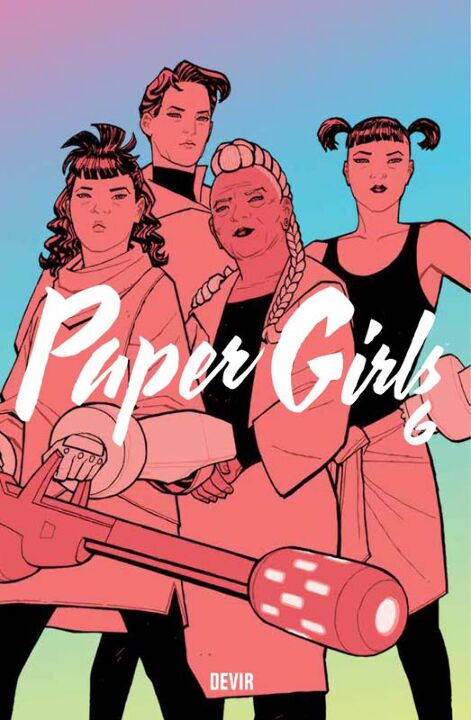 Livro Paper Girls volume 6 - reimpressão