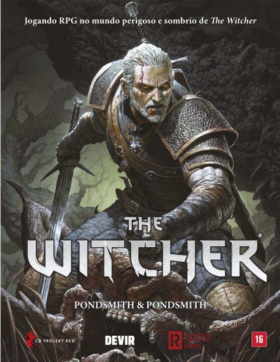 Livro The Witcher RPG - 2ª edição