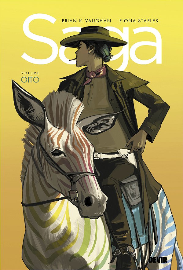 Livro Saga volume 8 - reimpressão