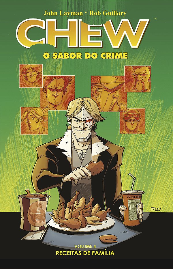 Livro Chew - O sabor do crime vol. 4: Receitas de família