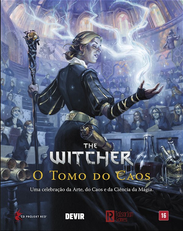 Livro The Witcher - O tomo do caos