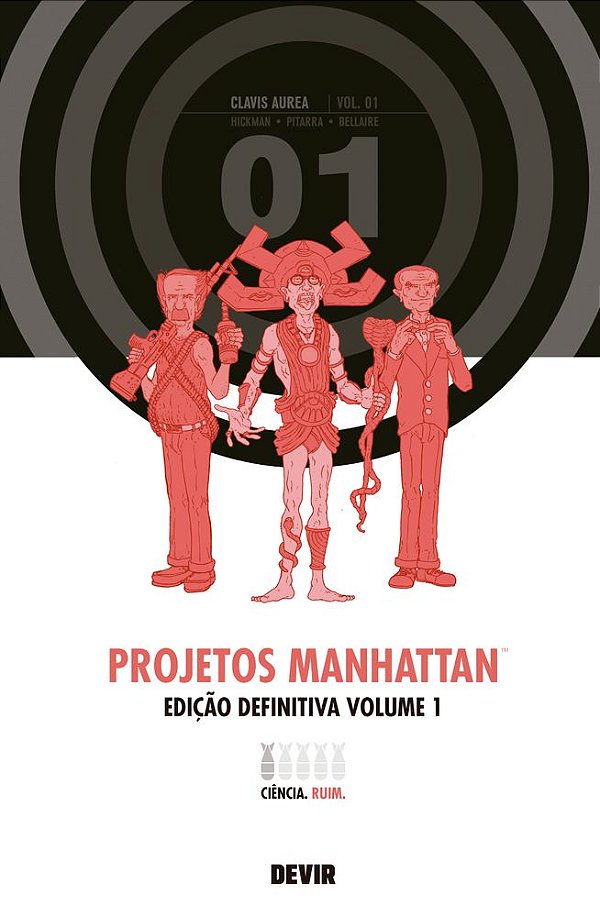 Livro Projetos Manhattan Edição Definitiva: volume 1