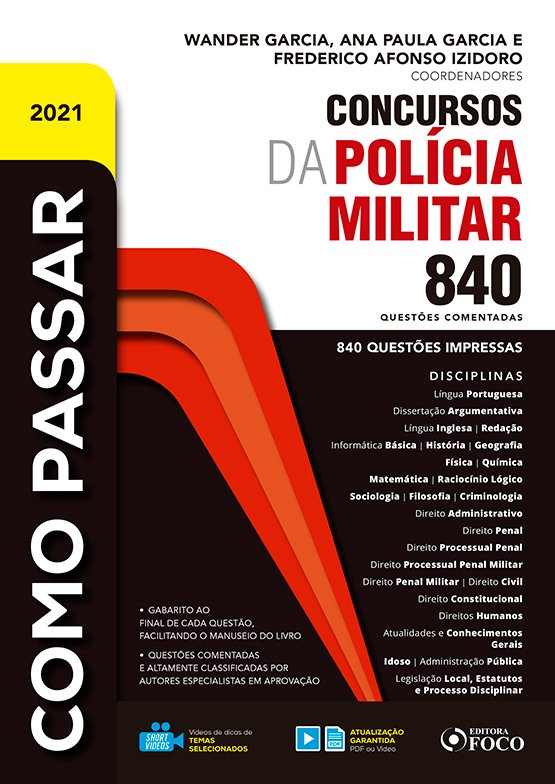 Livro Como passar - Concursos da Polícia Militar: 840 que...