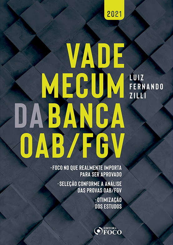 Livro Vade mecum da banca OAB/FGV