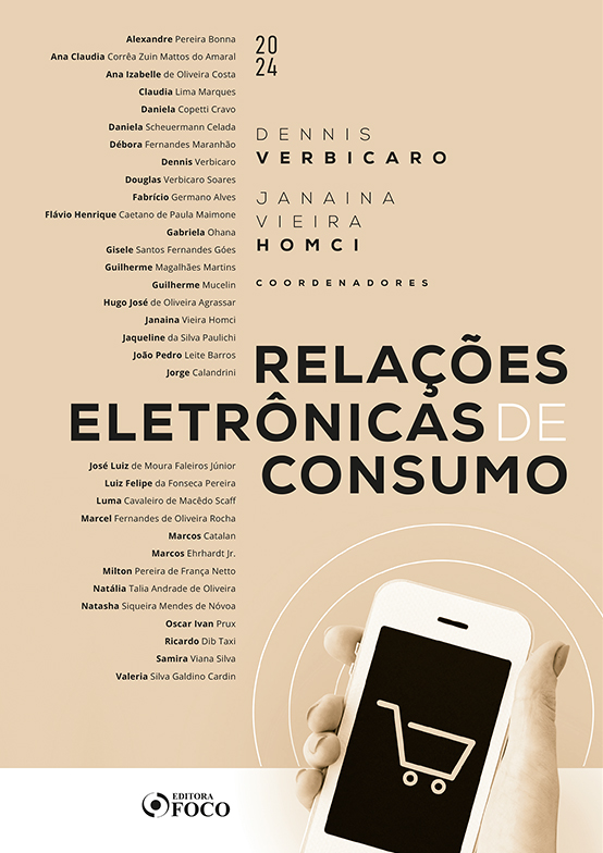 Livro Relações Eletrônicas de Consumo - 1ª Ed - 2024